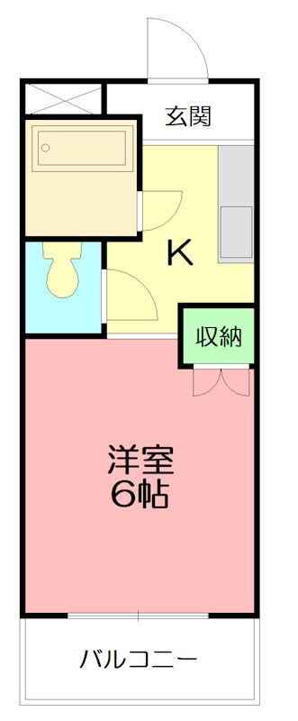 SHINアパートメントハウス扇町 間取り