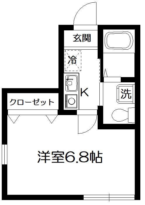メゾン・ド・ユートピア小田原 間取り