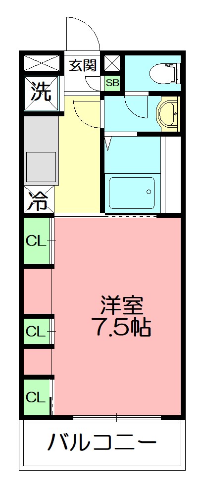 リブリ・Crecia（クレシア） 間取り