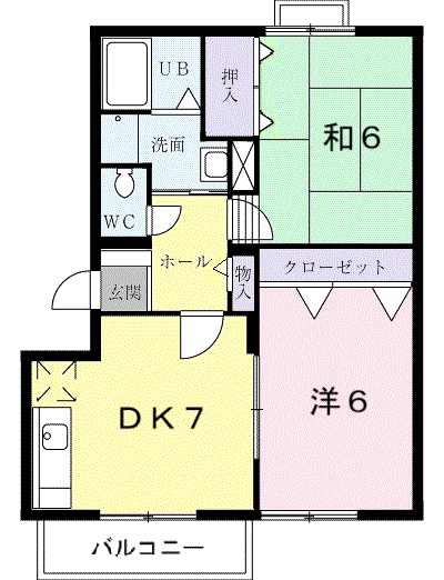 ガーデンハイツＣ 間取り