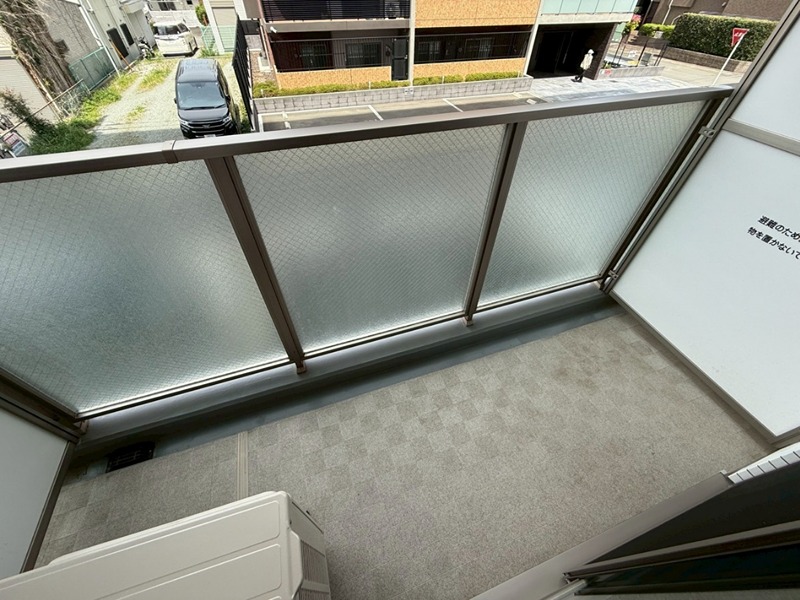 LIME RESIDENCE HIRATSUKA WEST ベランダ