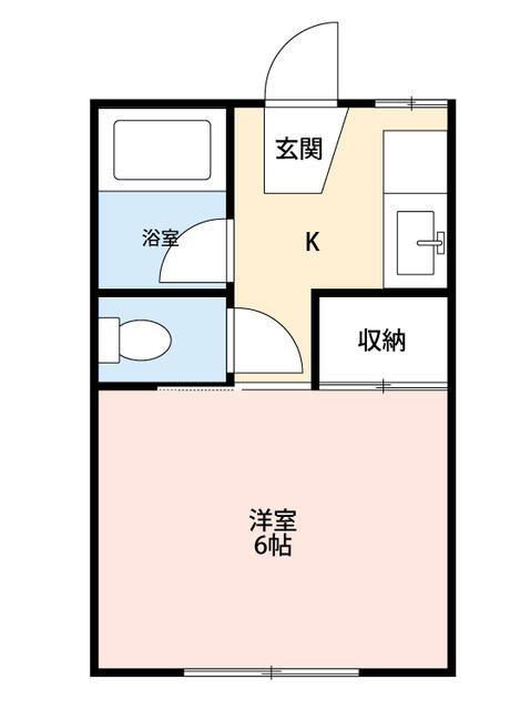 コーポコジマＡ棟 間取り
