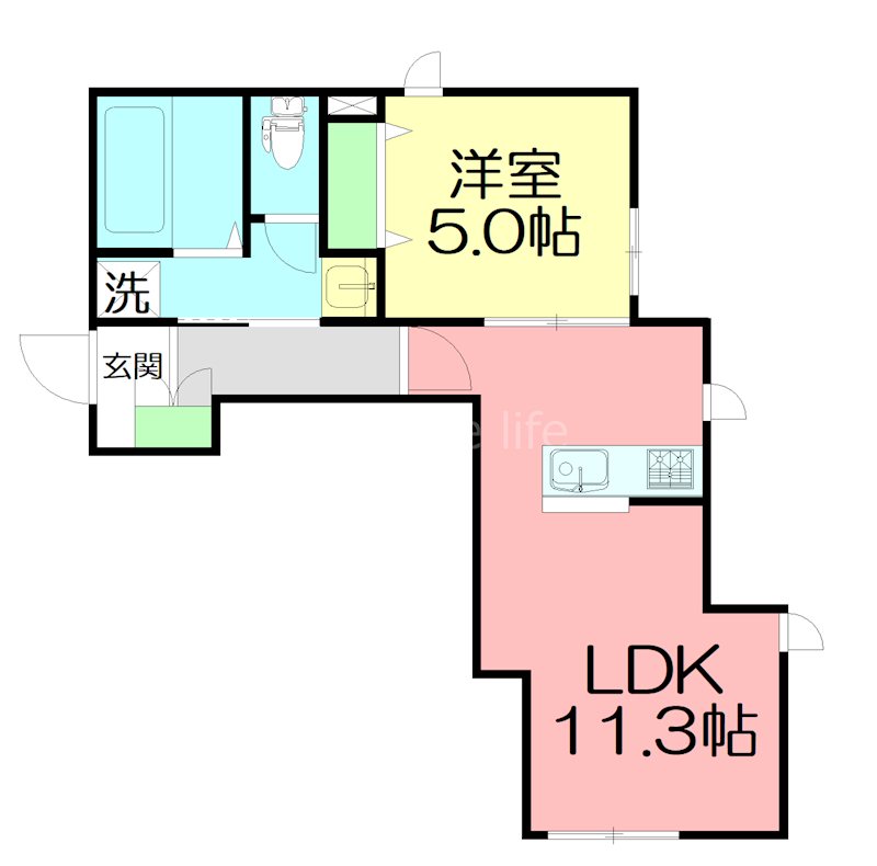 セブンハイツ 間取り