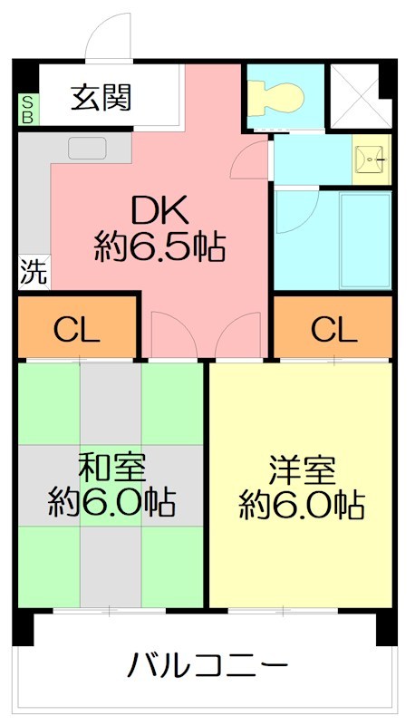 ハイホーム上高間 間取り