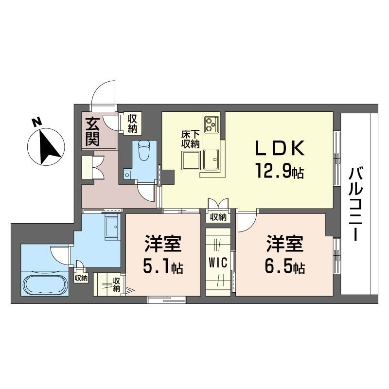 ヴェールマラン湘南台 間取り