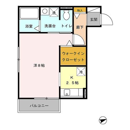 グランドソレーユ　　A棟 間取り