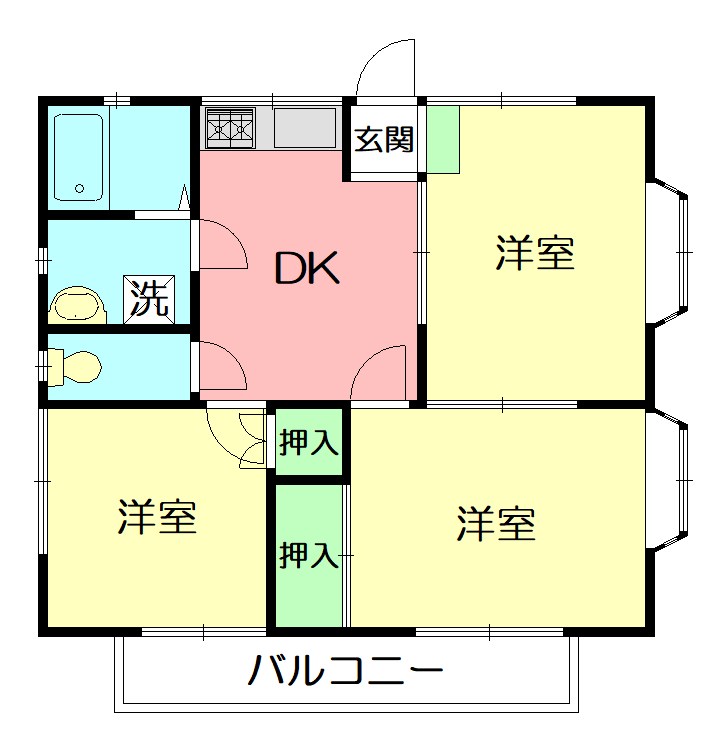 コーポふみ 間取り