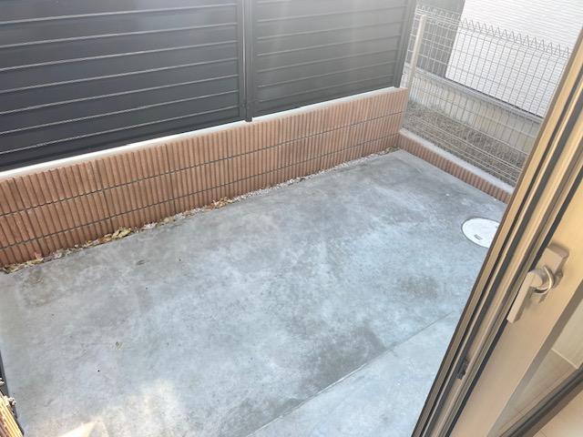 （仮称）小田原市酒匂　アパートⅡ期新築工事 ベランダ