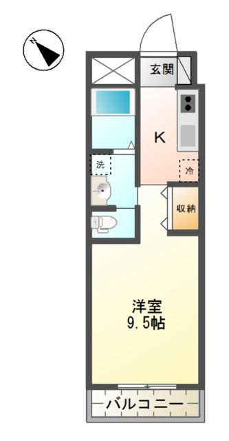 メルベーユ・ラヴィ 間取り