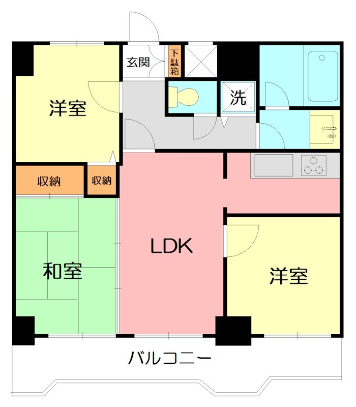 ライオンズプラザ海老名 間取り