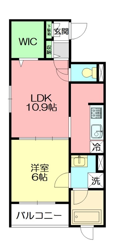 ジィクシア湘南山手 間取り