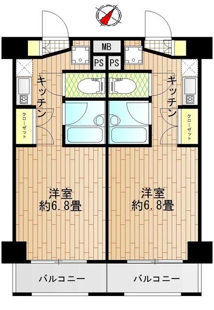 エクセラ大船 間取り