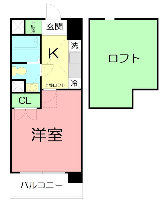 クロスピア山王 間取り