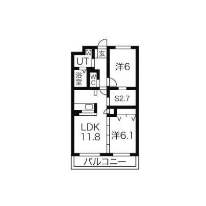 ベルエールＡ棟 間取り
