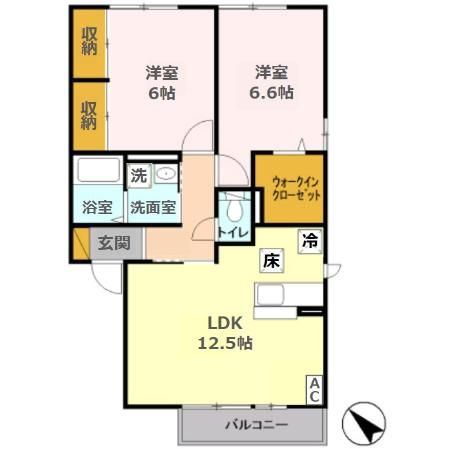 グランド　ソレーユ 間取り