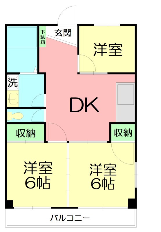 清水マンション 間取り