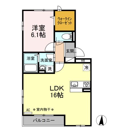 ヴィラ浜見山 間取り