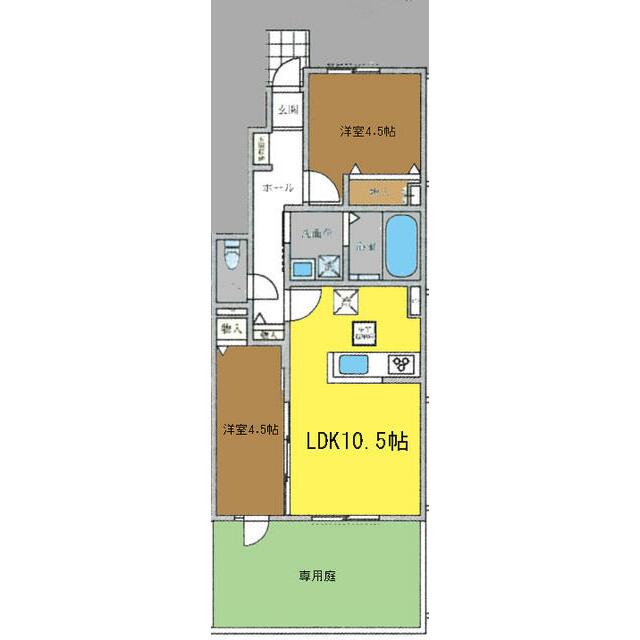 Ｇａｒｄｅｎ　Ｇａｔｅ 間取り