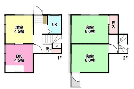 福岡ハイツ 間取り