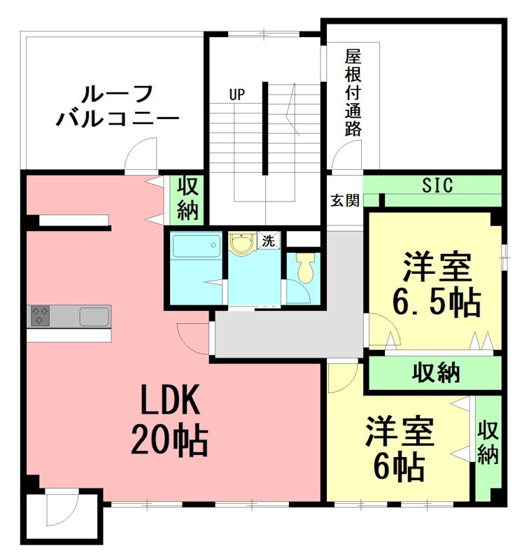 コンブロンビル 間取り