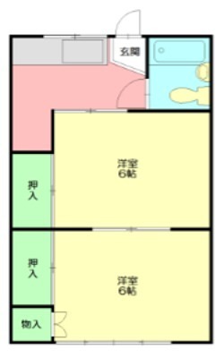 ニュー茅沼荘 間取り