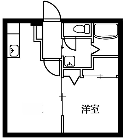 Ｍハイツ１ 間取り