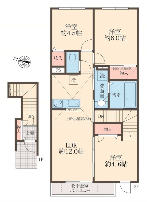 綾瀬市大上4丁目新築 間取り