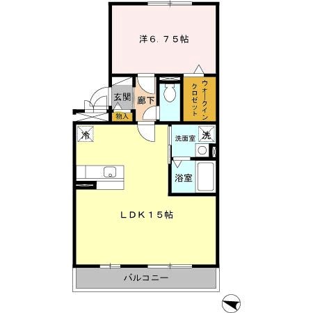 フェリーチェ石田 間取り