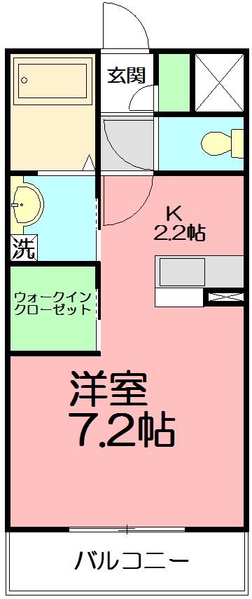 グランソレイユ　二子  間取り