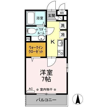 ベルソス高倉　A 間取り