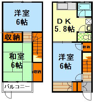 メゾンヴィルフェール 間取り