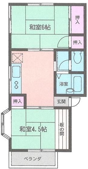 コマハイム 間取り