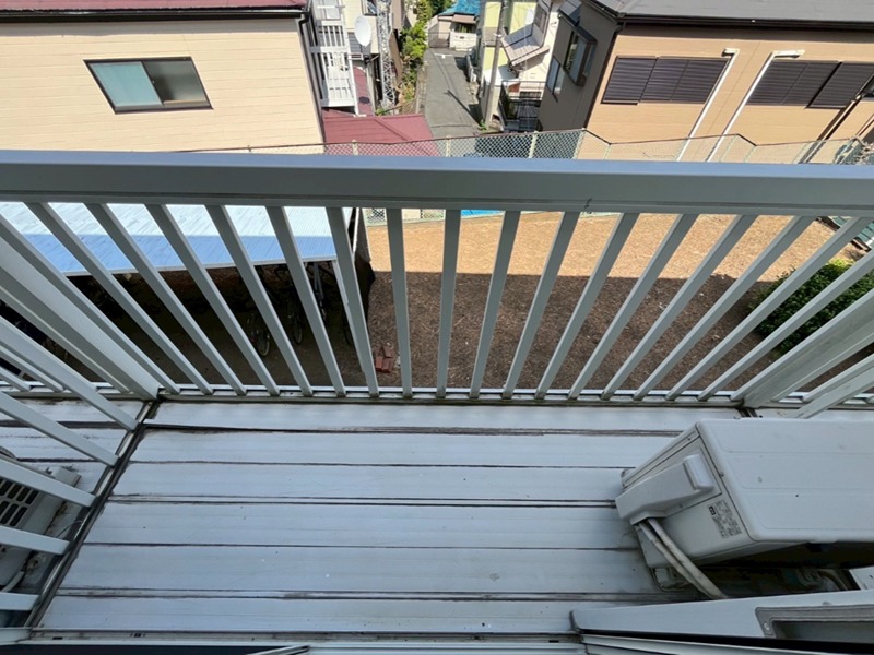寒川山手ハイツ ベランダ