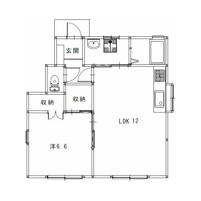神奈川県茅ヶ崎市松が丘１丁目 間取り