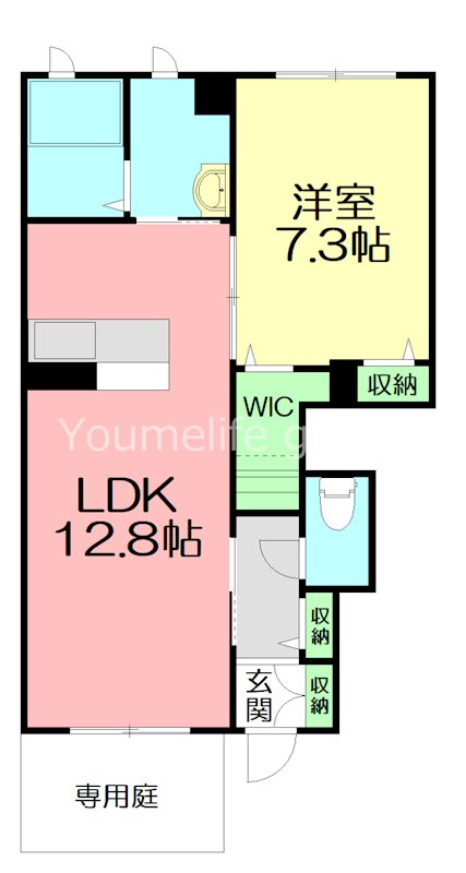 リス　ブラン　I 間取り