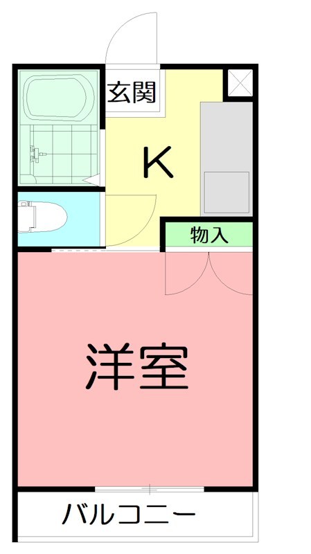 第2コーポ久保寺 間取り