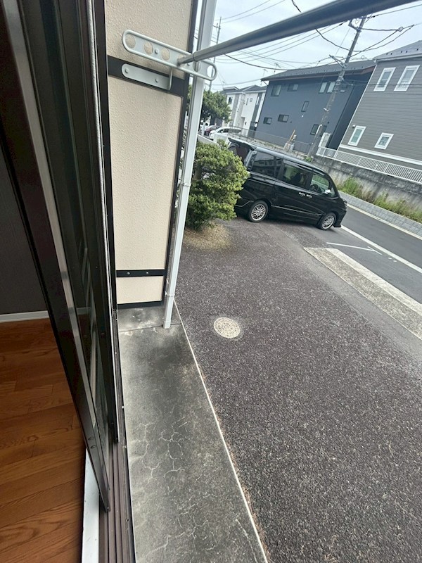 ヴィラ萩山A ベランダ