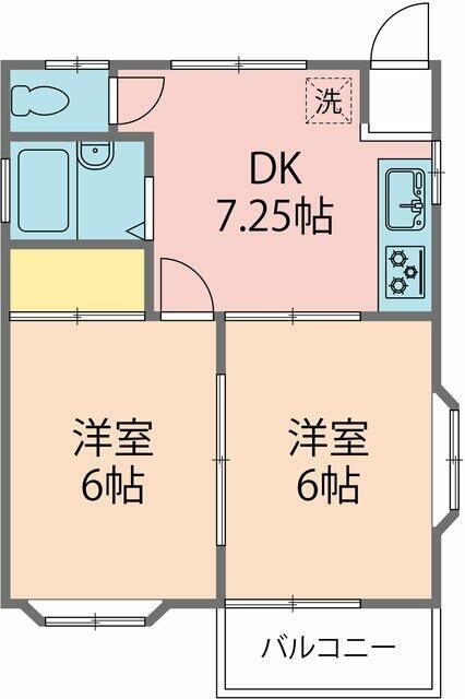 メゾン北公園 間取り
