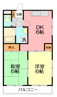 森ハイツ 間取り
