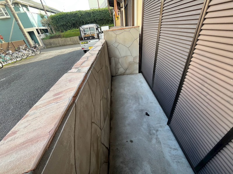 ザイライハウス ベランダ
