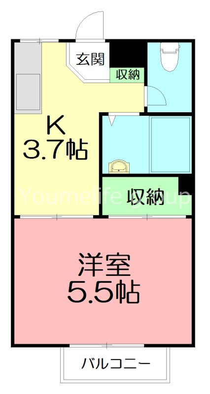 宮前ユーハイツ 間取り