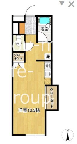 ドルフフジミB棟 間取り