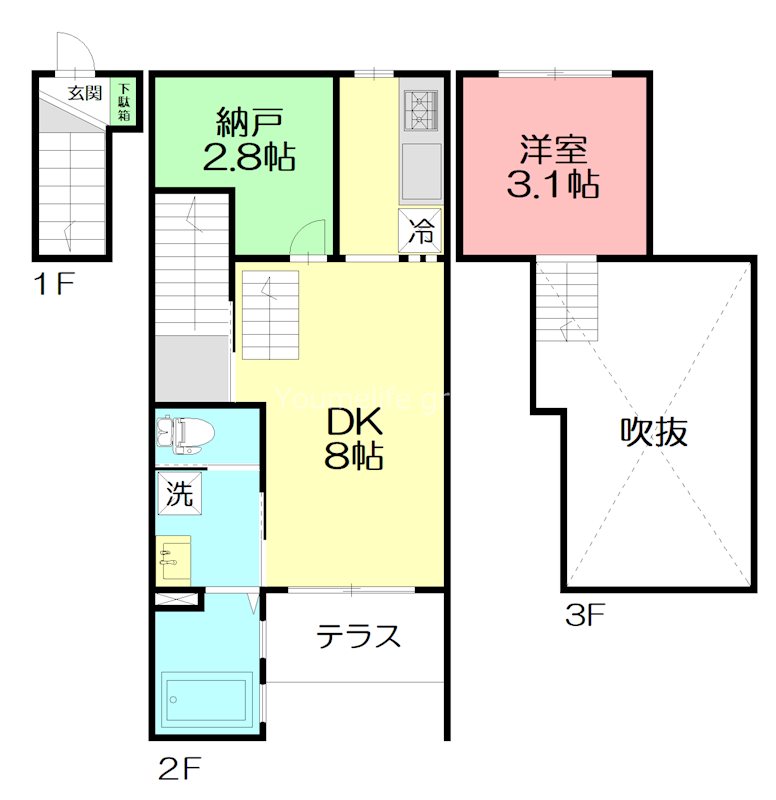 アクアリオ小田原 間取り
