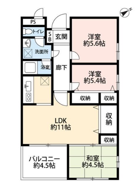 クリーン・ブルー 間取り