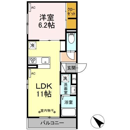 GRAND湘南　A棟 間取り