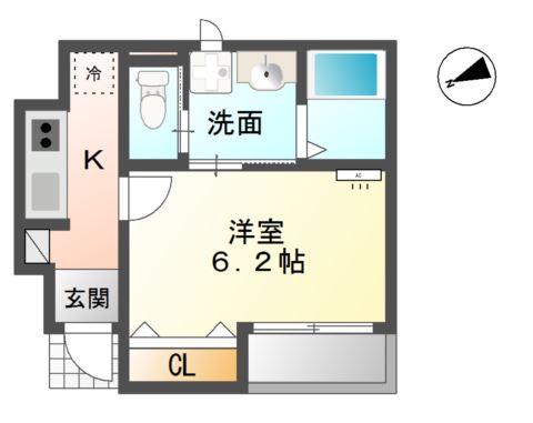 アルコ　イーリス 間取り
