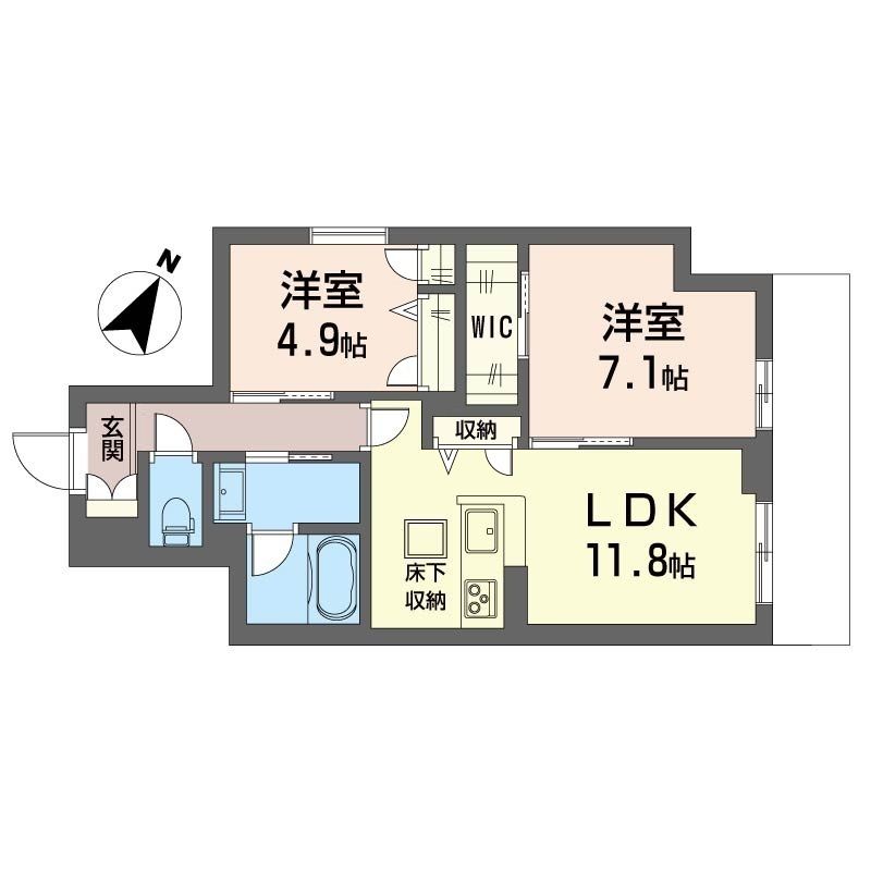 サンロード辻堂東海岸 間取り