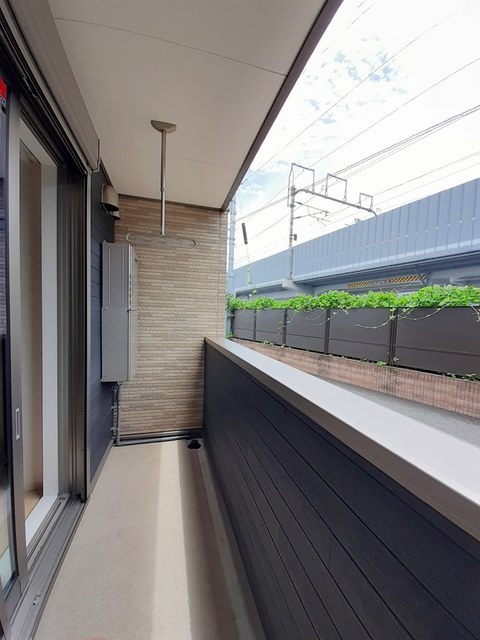 プリートＮ ベランダ