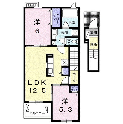 シャネスト 間取り