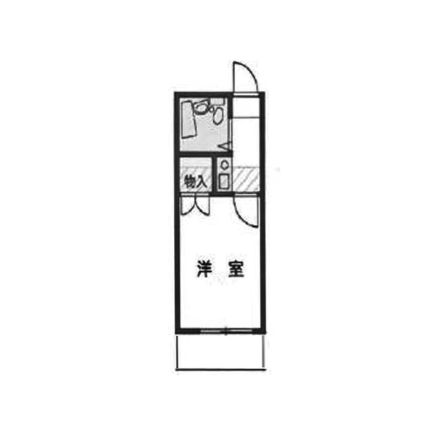伊勢原市沼目アパート 間取り